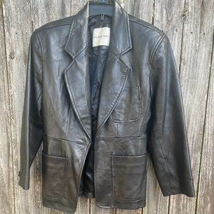 Petite Leather Jacket.